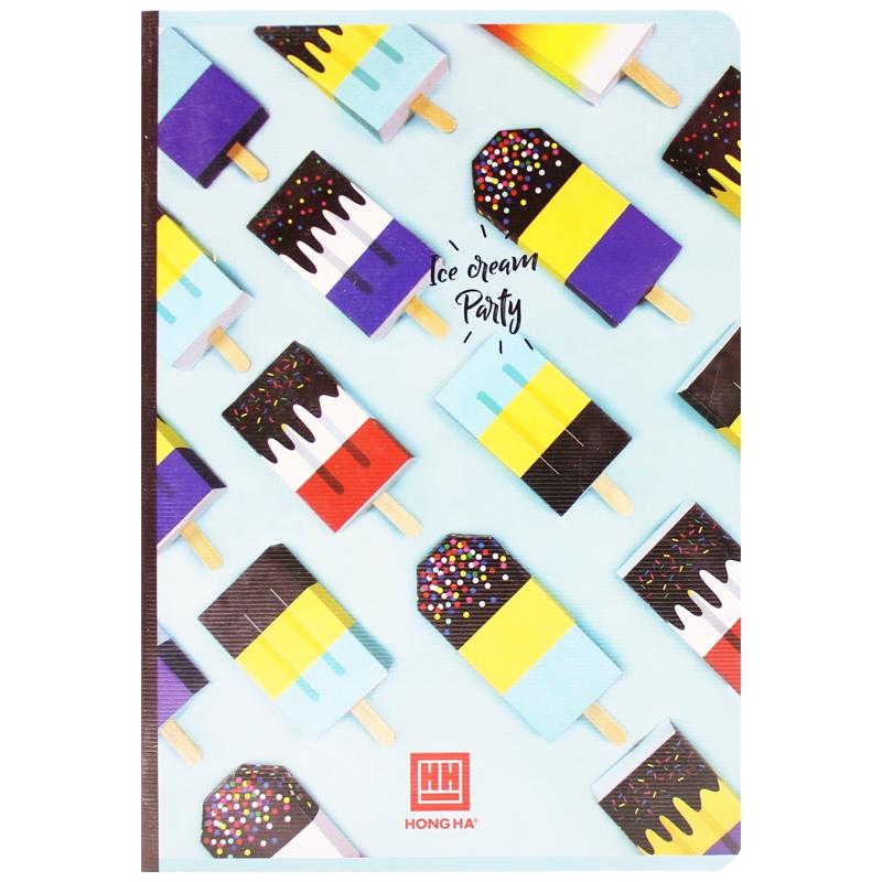 Vở Kẻ Ngang 200 Trang 58gsm Pupil Paper Color - Hồng Hà 1095