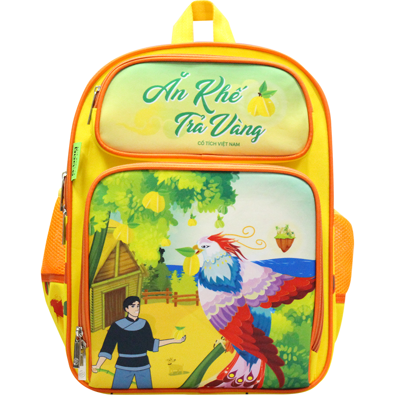 Balo C1 Fairy Tale - Ăn Khế Trả Vàng B-12-098 - Màu Vàng