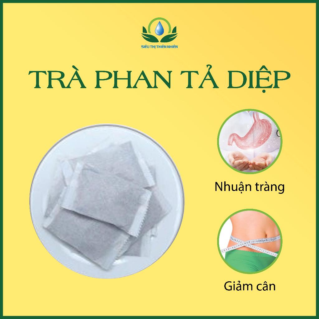 Trà Phan Tả Diệp giúp giảm cân, nhuận tràng Hộp 30 Túi Lọc x3gr Siêu Thị Thiên Nhiên