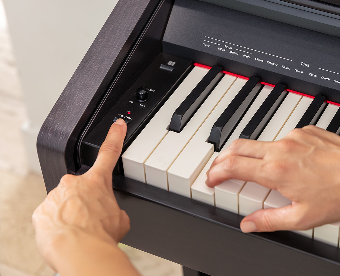 Đàn Piano Điện Roland RP30 88 Phím Bàn Phím Nặng Âm Chuẩn Upright Chính Hãng