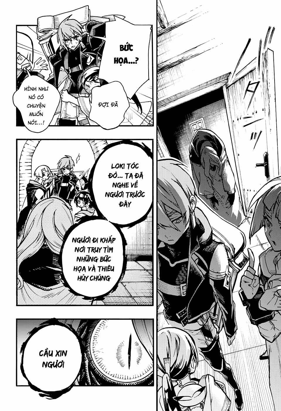 bức họa đẫm máu của phù thủy chapter 14.1 8