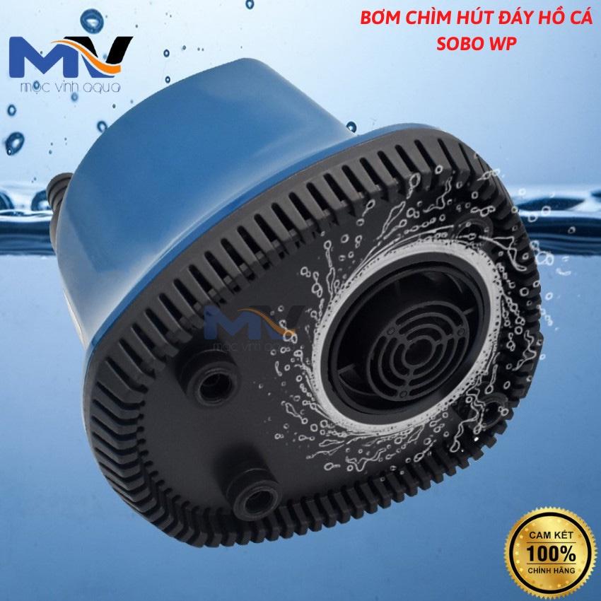 Máy bơm chìm hút đáy hồ cá 360 độ Sobo WP-600D/ WP-700D chạy êm ái siêu bền bỉ