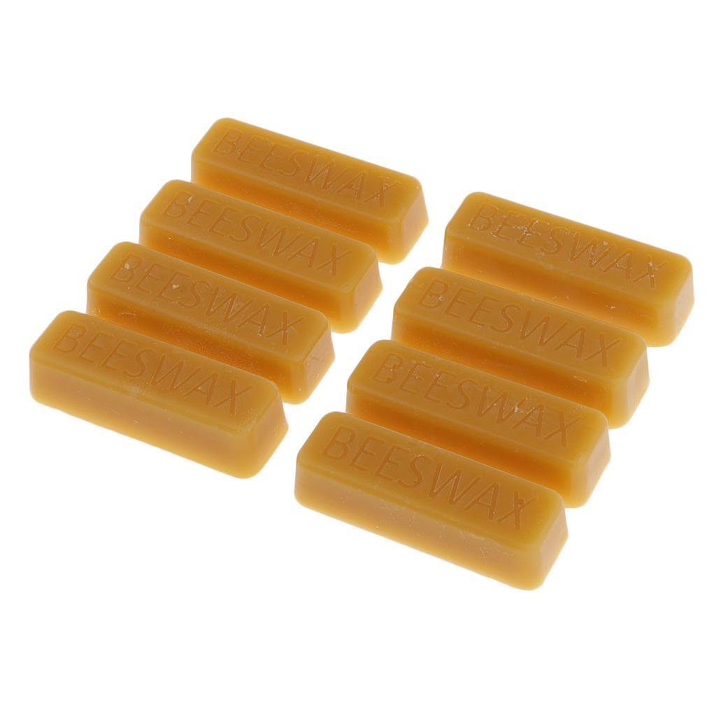 Food Grade Natural Beeswax Block for Handmade Lip Balms Soap Yellow