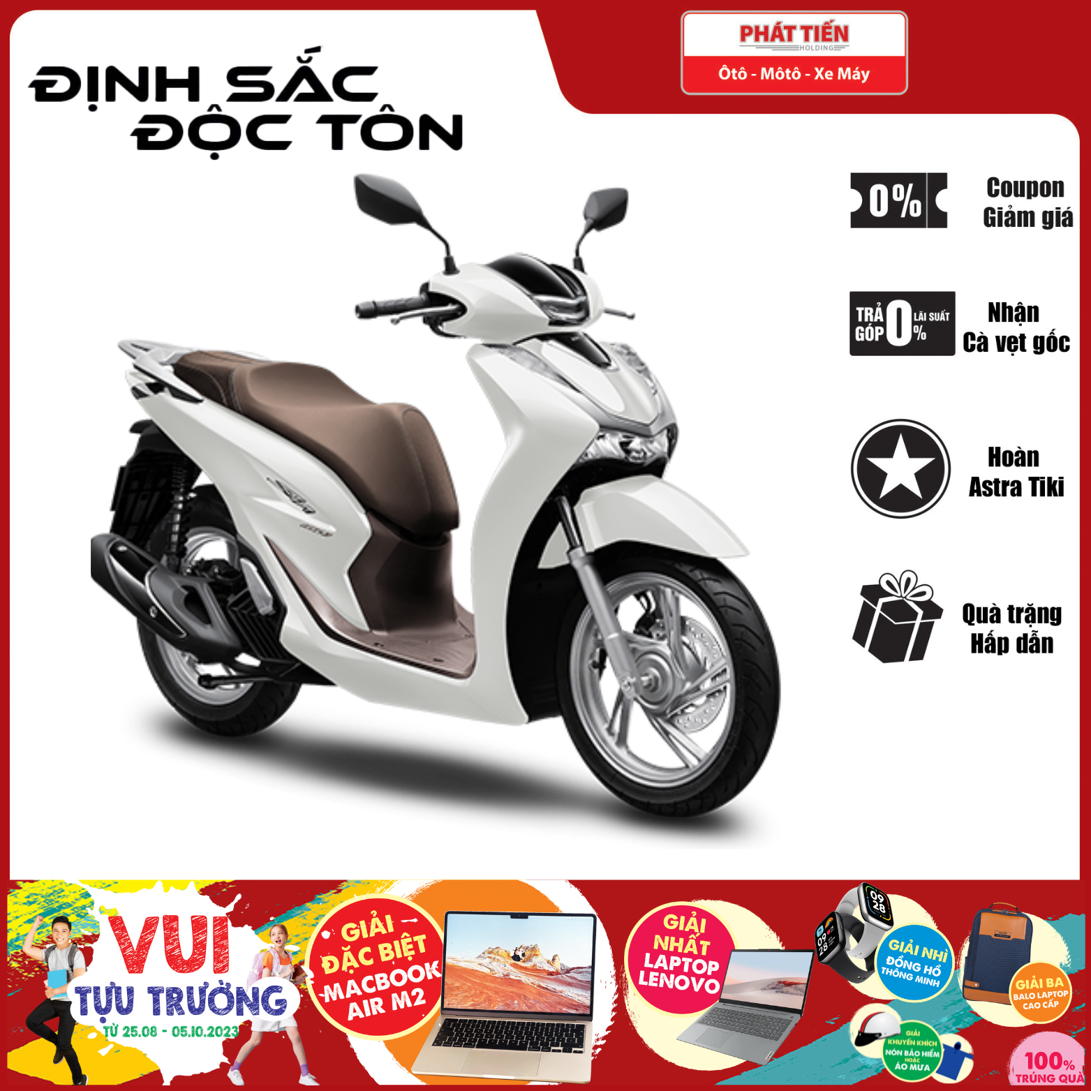 Xe máy Honda SH160i 2023 Phiên bản Cao Cấp