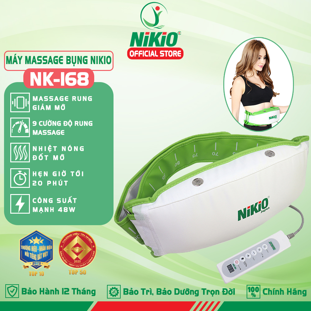 Máy massage bụng nhật bản Nikio nk168