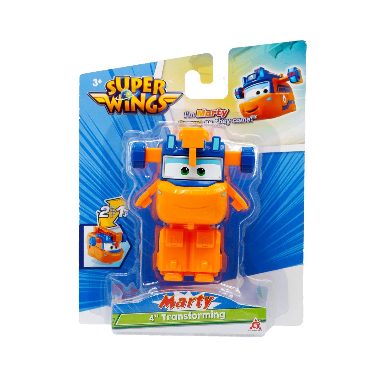 Đồ Chơi Robot Biến Hình Marty Mạnh Mẽ - Superwings EU780625