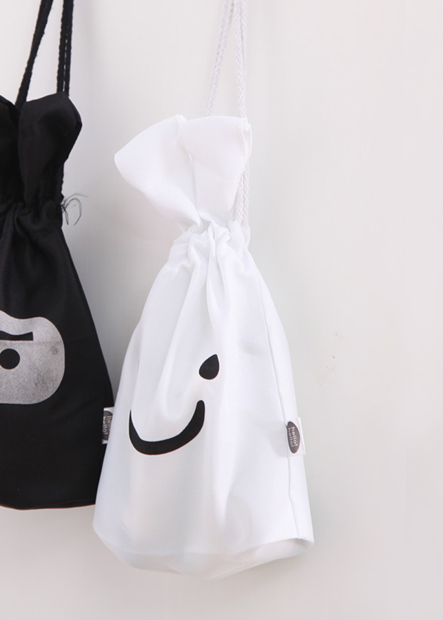 Túi Thỏ Dây Rút RABBIT POCKET Màu Trắng