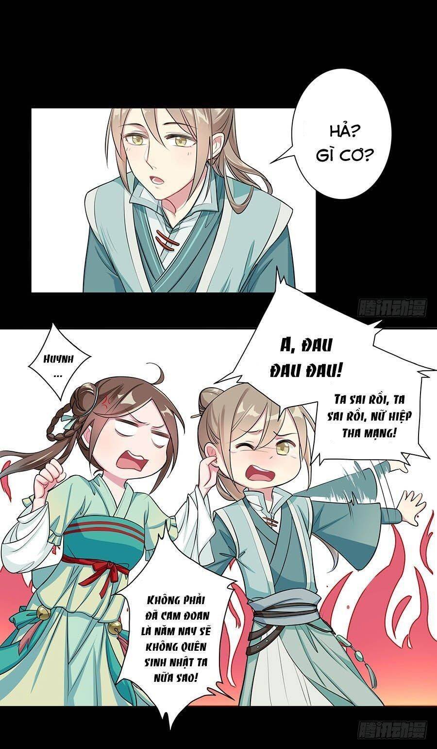 lầu trà thủy sinh mộng chapter 8 14