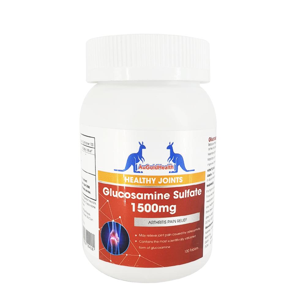 Thực phẩm bảo vệ sức khỏe Glucosamine Sulfate 1500mg AuGoldHealth