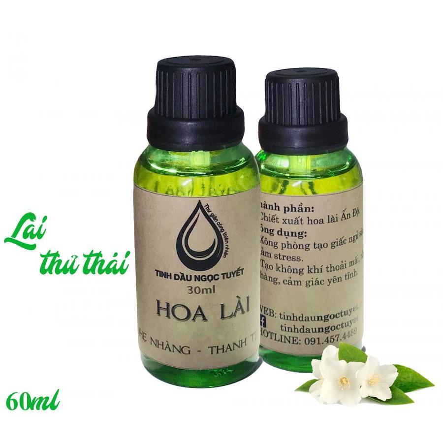 Combo 2 tinh dầu hoa Lài thư thái nhẹ nhàng thanh tao Ngọc Tuyết 30mlx2