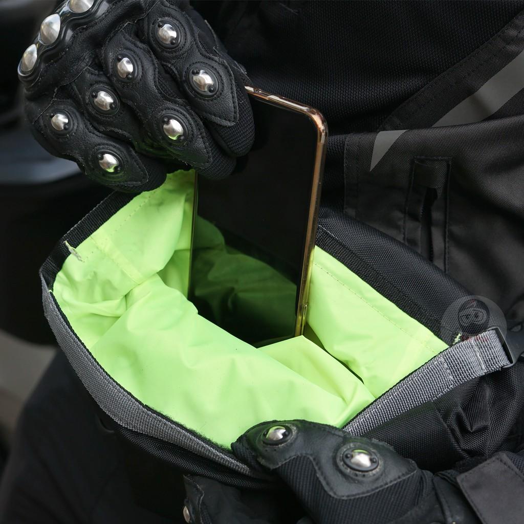 Túi đeo hông chống nước chính hãng GIVI EA125 đi motor xe máy
