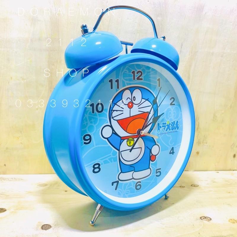 Đồng hồ báo thức để bàn DORAEMON size ĐẠI đường kính 22cm