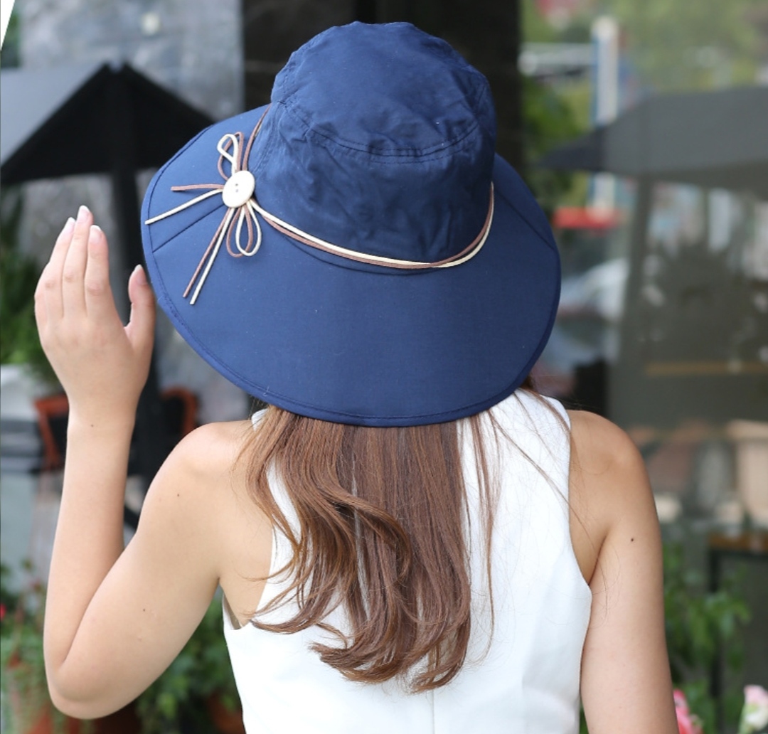 Mũ nón rộng vành gấp gọn chống nắng thời trang Hàn Quốc dona21112508