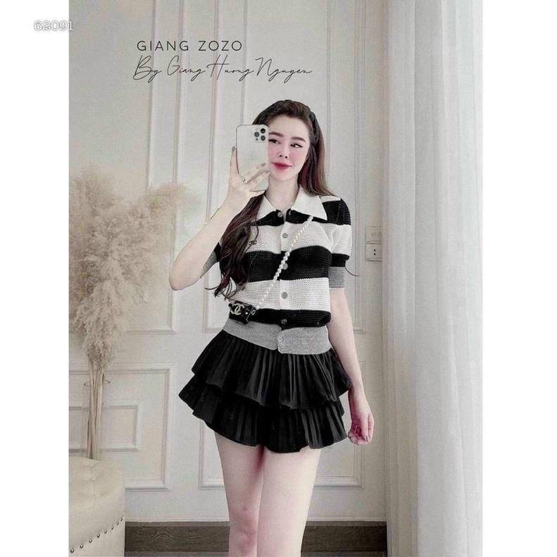 ÁO LEN SỌC POLO
