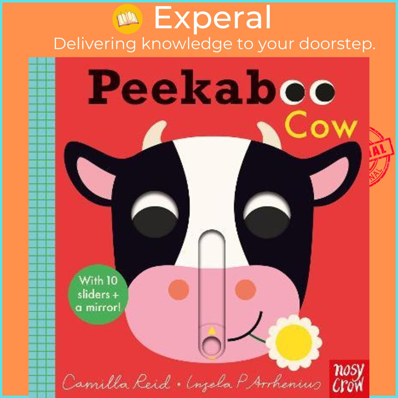 Hình ảnh Sách - Peekaboo Cow by Camilla Reid (UK edition, paperback)