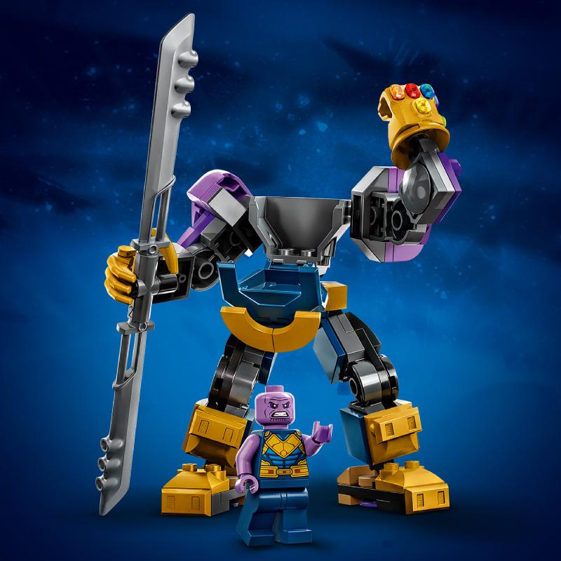 Đồ Chơi Lắp Ráp LEGO Superheores Chiến Giáp Thanos 76242 (113 chi tiết)