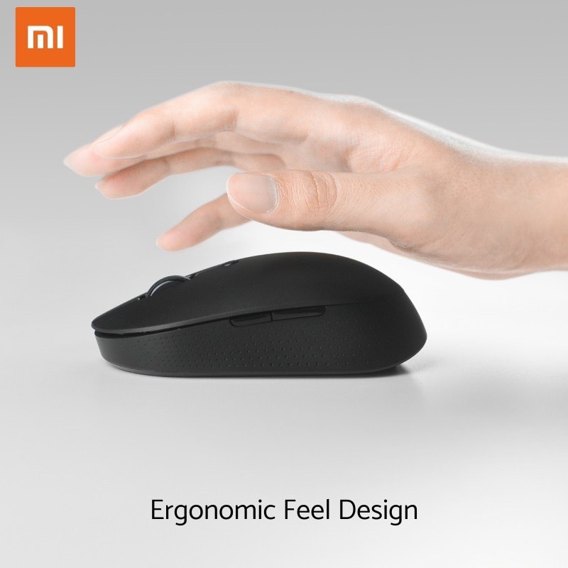 Chuột Máy Tính Không Dây XIAOMI MI DUAL MODE WIRELESS MOUSE SILENT EDITION 125Hz | 2.4 GHz | DPI 1300 - Hàng Nhập Khẩu