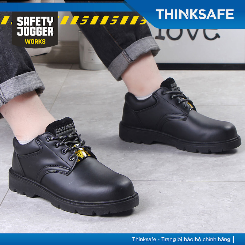 Giày bảo hộ lao động Safety Jogger X1110, giày chống đinh cổ thấp, chống nước, kiểu dáng thể thao, giầy công trường, công trình cao cấp