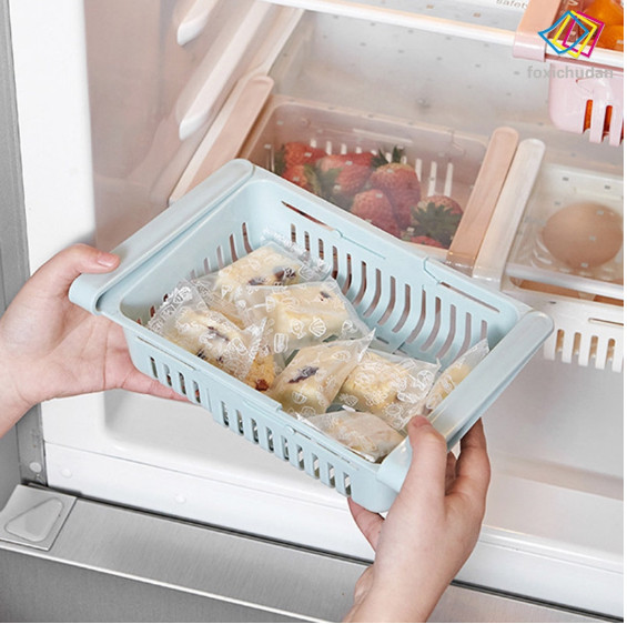 Khay đựng thực phẩm, khay phụ đa năng, tiện lợi cho tủ lạnh,tiết kiệm diện tích-GD386-KTL-DChinh (màu ngẫu nhiên)