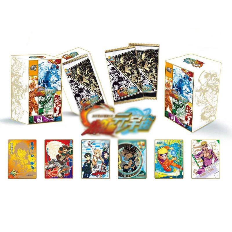 (FULL BOX M40) Hộp ảnh thẻ SHOUNEN ANIME BOY HUSBANDO chibi gacha card nhân phẩm naruto one piece jojo sao kimetsu