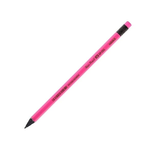Bút Chì Gỗ 2B Neon Pencil - Colokit GP-C01