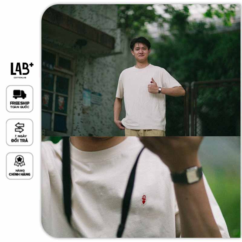 Áo thun nam cổ tròn cotton Premium trẻ trung, lịch lãm - LAB