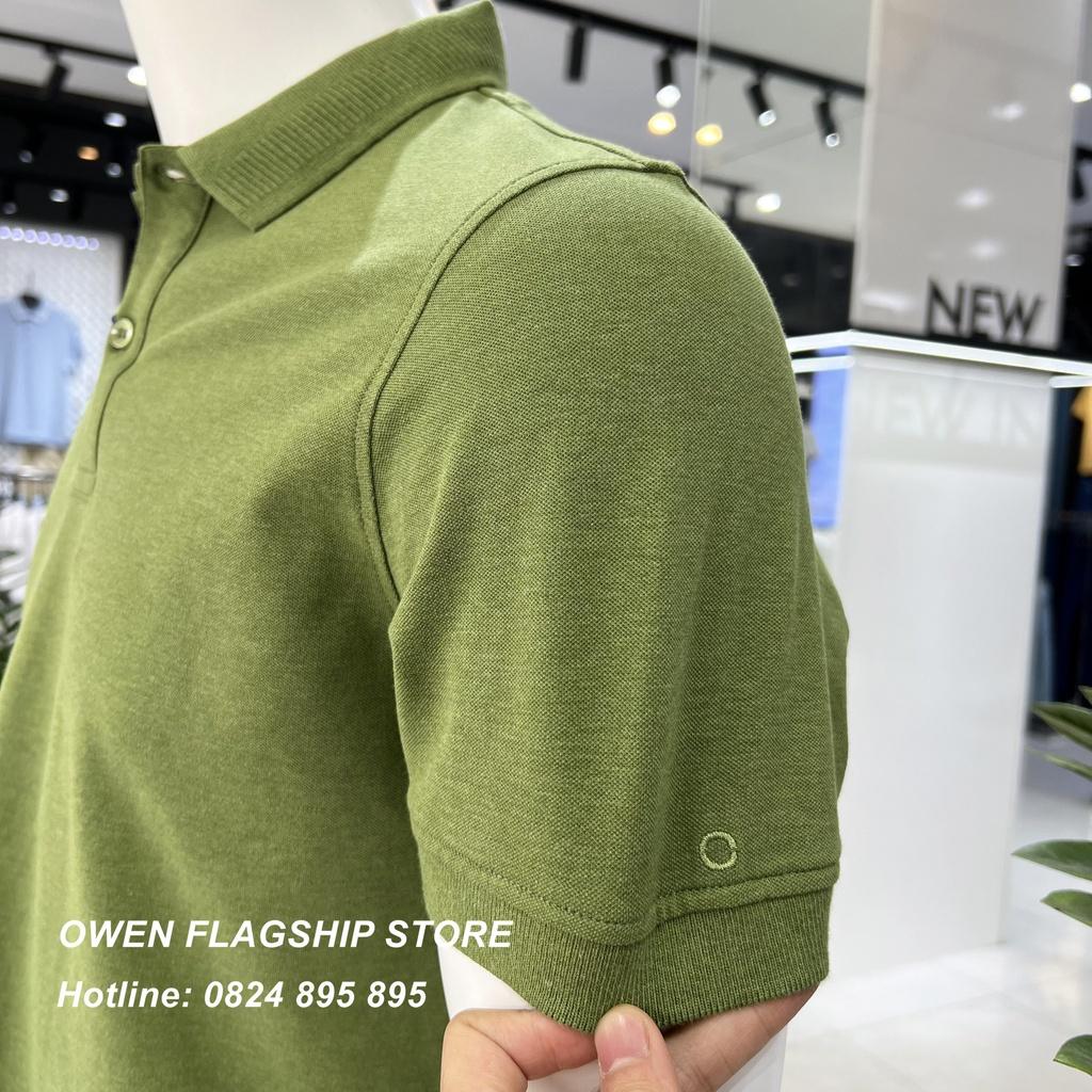 Áo Polo nam Owen chất Cotton thấm hút mồ hôi thoáng mát Mã APV231370