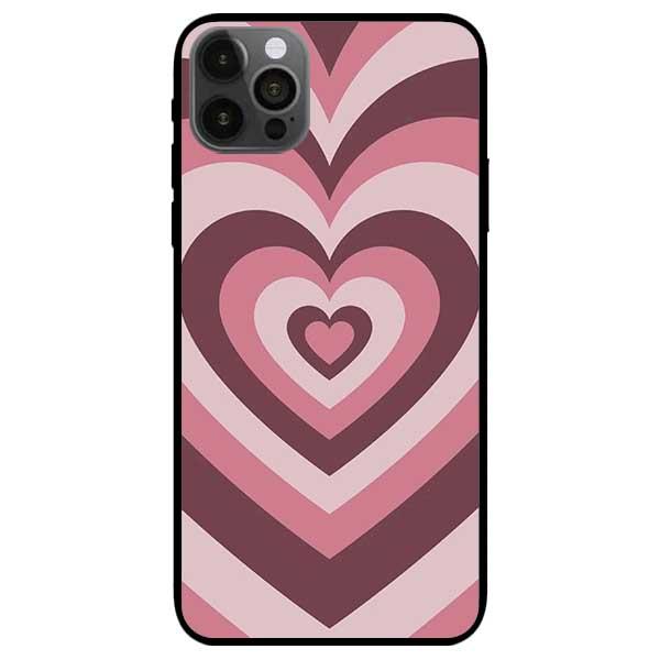 Ốp lưng dành cho Iphone 11 / 11 Pro / 11 Pro Max - Tim Cầu Vồng Hồng Nhạt