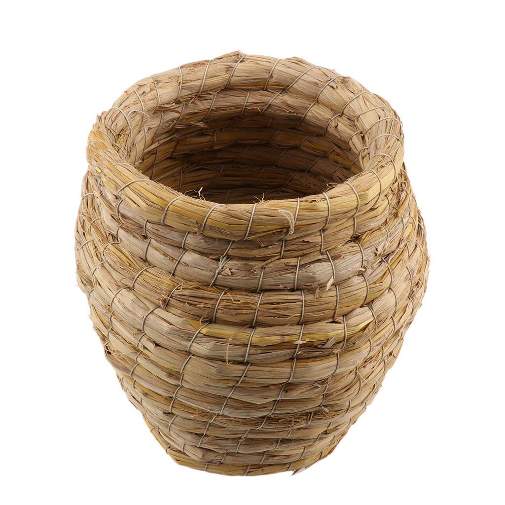 Big Natural Straw Cage Birds Squirrel Rats Hamster Cage Mat Pad Sleeping Bed