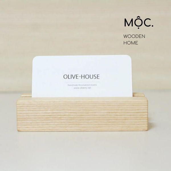 Chân Đế Gỗ Để Lịch Bàn / Ảnh / Namecard / Menu / Đánh Số Bàn Tiệc - Mộc. Home