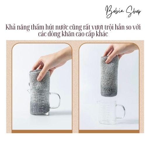 Khăn lau tay đa năng, khăn lau bếp sợi tre siêu bền, siêu công dụng kích thước 30x30cm