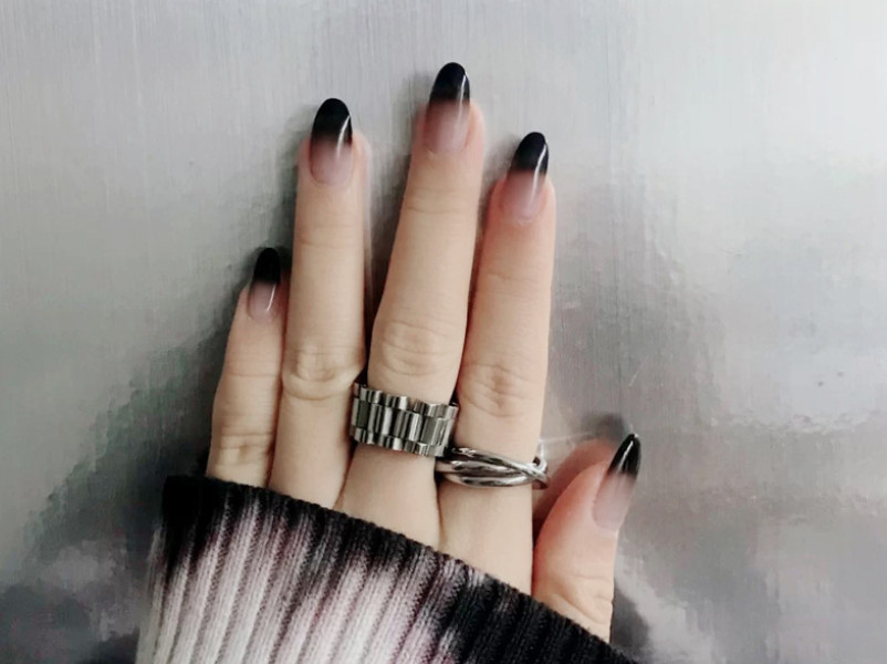 Bộ 24 móng tay giả nail như hình