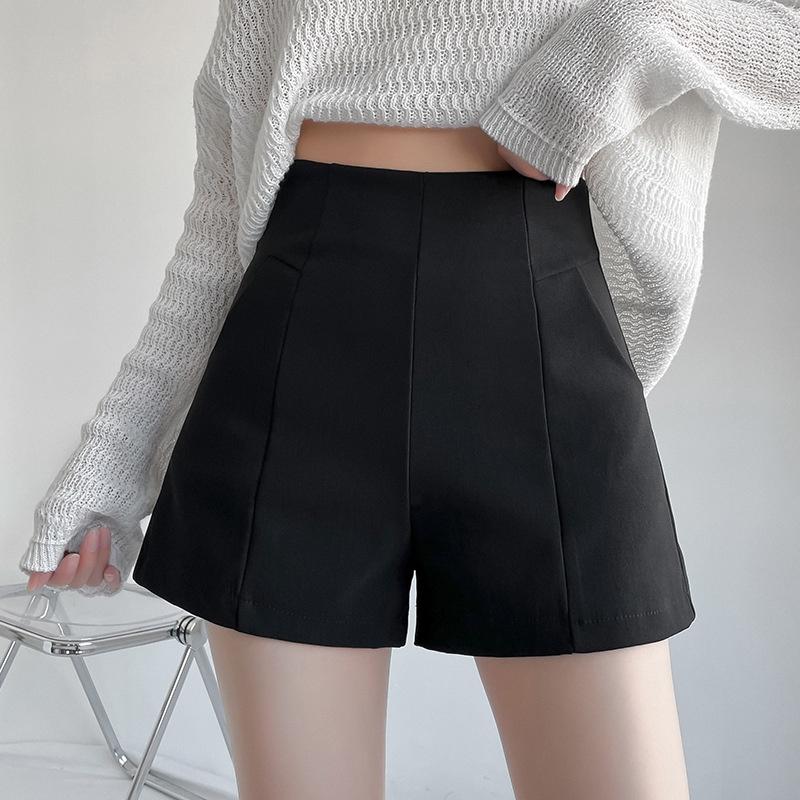 Quần short đùi nữ cạp cao, quần sooc nữ đi chơi đẹp thời trang phong cách trẻ trung, năng động chất tuyết mưa, TF009