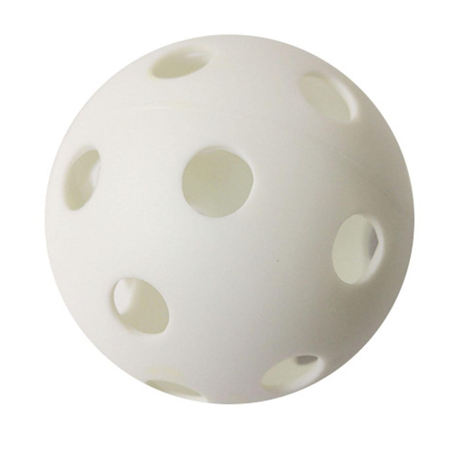 Golf Practice Ball, Flexible Hollow High Elasticity Practice Golf Balls for Indoor Outdoor