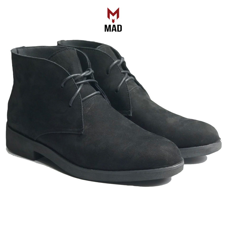 Giày cao cổ nam Chukka Boots Da Lộn cao cấp chính hãng giá rẻ bảo hành trọn đời