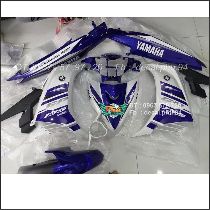 Tem Exciter 135 Xanh trắng Gp giả zin