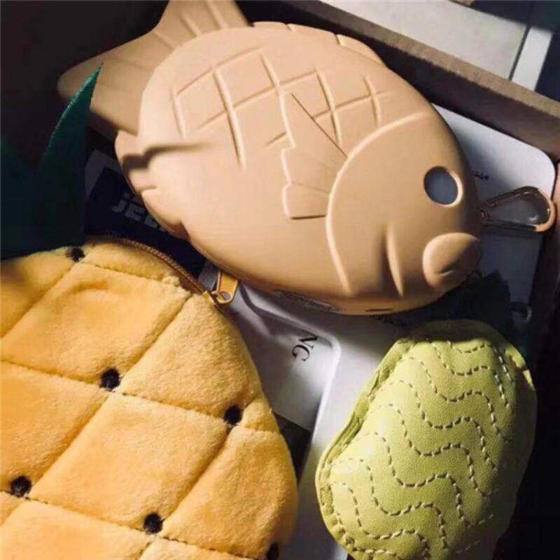 Nhật Bản mới Sosoge Taiyakikun Taiyaki Ngân hàng điện di động 12000mah Quà tặng cung cấp năng lượng cho cô gái