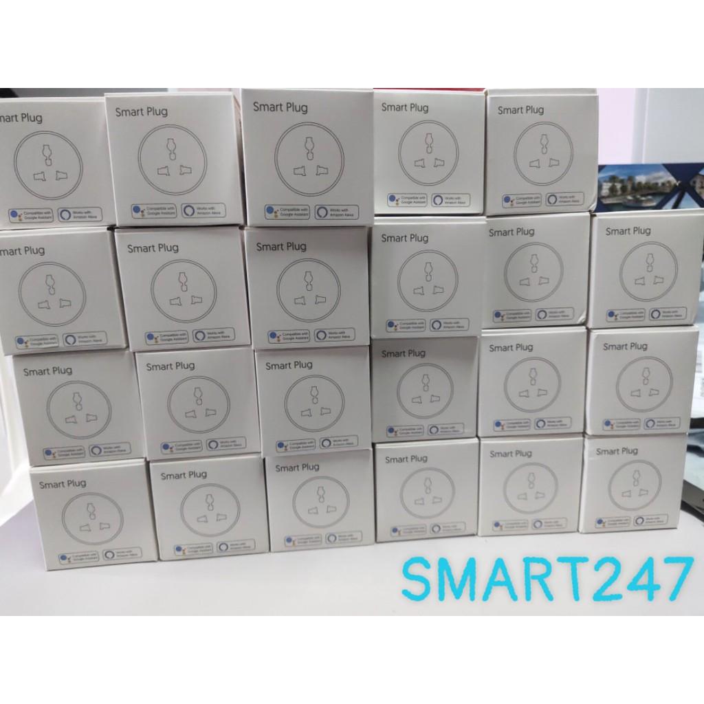 Ổ cắm wifi thông minh Tuya/Smartlife 15A- Đo Điện Năng - Tương thích mọi loại ổ cắm