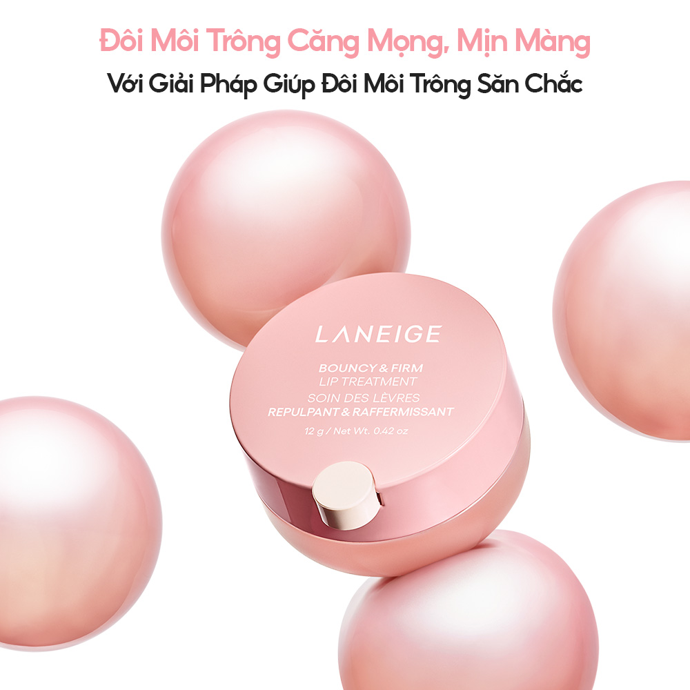 [MỚI] Son Dưỡng Môi Căng Mọng Tăng Cường Collagen Laneige Bouncy &amp; Firm Lip Treatment 12g
