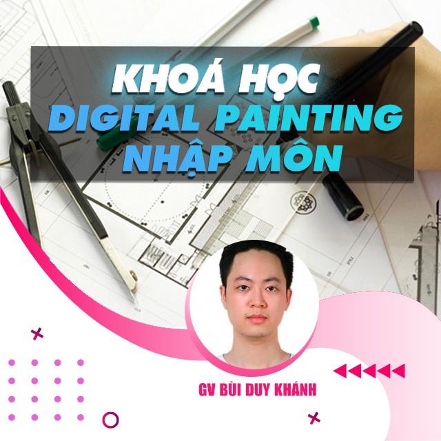 Khóa học THIẾT KẾ - ĐỒ HỌA - Digital Painting Nhập Môn