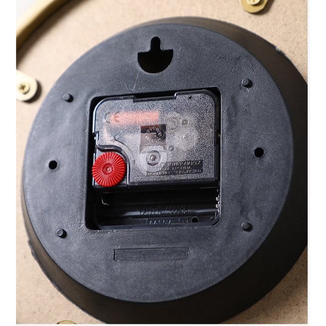 Đồng hồ trang trí đồng hồ treo tường decor size 34x64cm