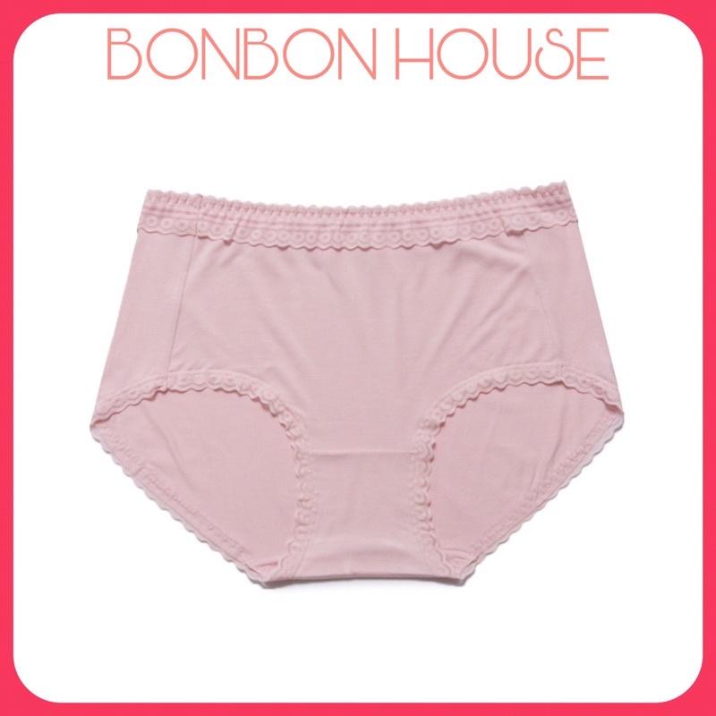 Quần Lót Cotton Mềm Viền Ren Cạp Cao Kháng Khuẩn