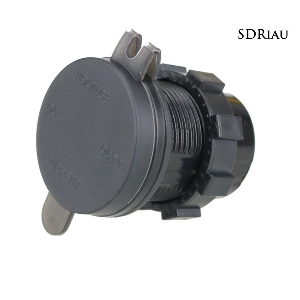 Đồng Hồ Vôn Kế Điện Tử 3 Trong 1 Qc3.0 Cho Xe Hơi