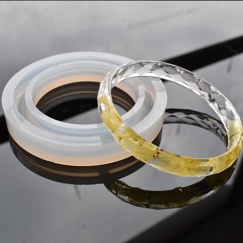 Khuôn Silicone Làm Vòng Tay Resin Đa Giác - Trường Thịnh Sài Gòn