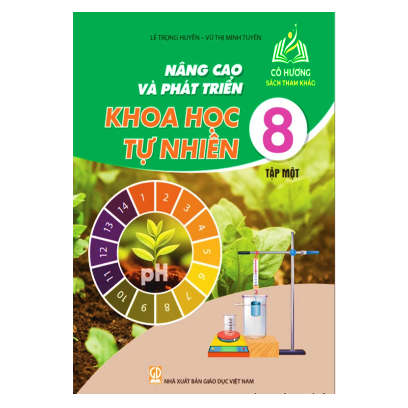 Sách - Combo Nâng cao và phát triển khoa học tự nhiên 8 - tập 1 + 2