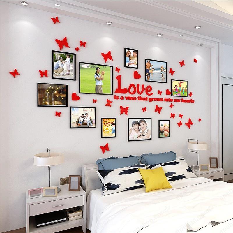 Tranh dán tường mica 3d decor khổ lớn khung ảnh lưu trữ khoảnh khắc trang trí phòng khách, phòng làm việc, phòng họp