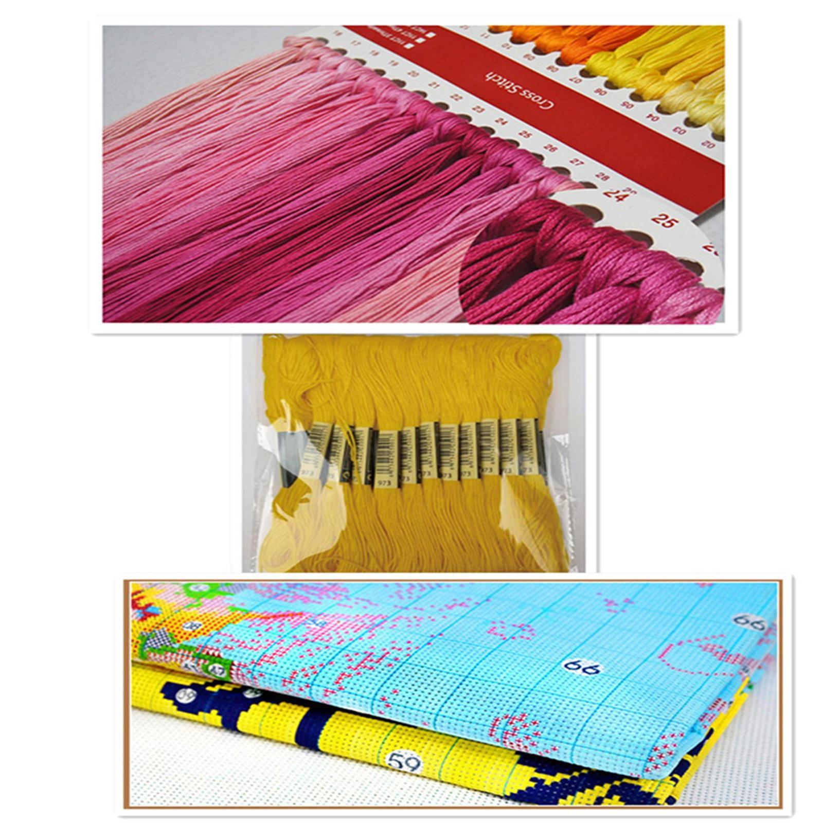 Stamped Cross Stitch Kits DIY Embroidery Stitching Home Decoration Wall Room