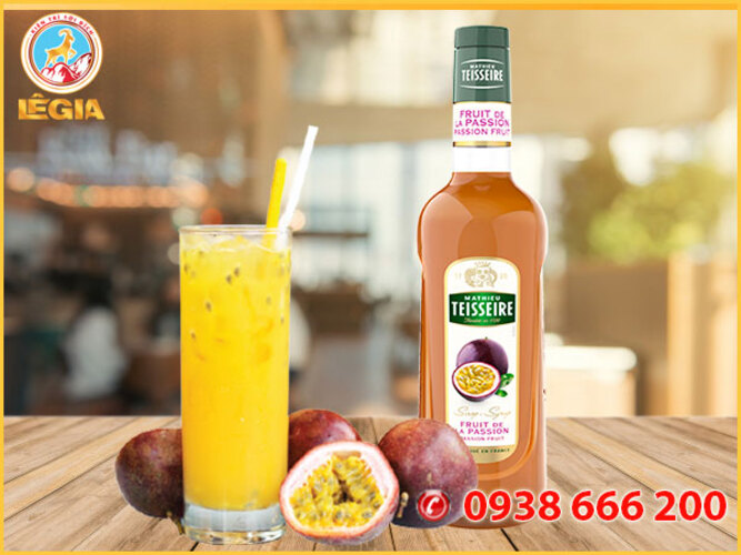 Siro TEISSEIRE Chanh dây 700ml (PASION FRUIT SYRUP)