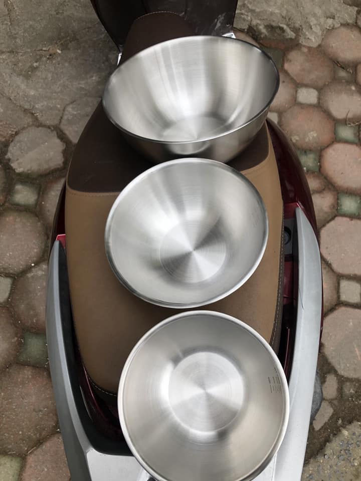 SET 3 BÁT INOX TO SIÊU BỀN ĐẸP