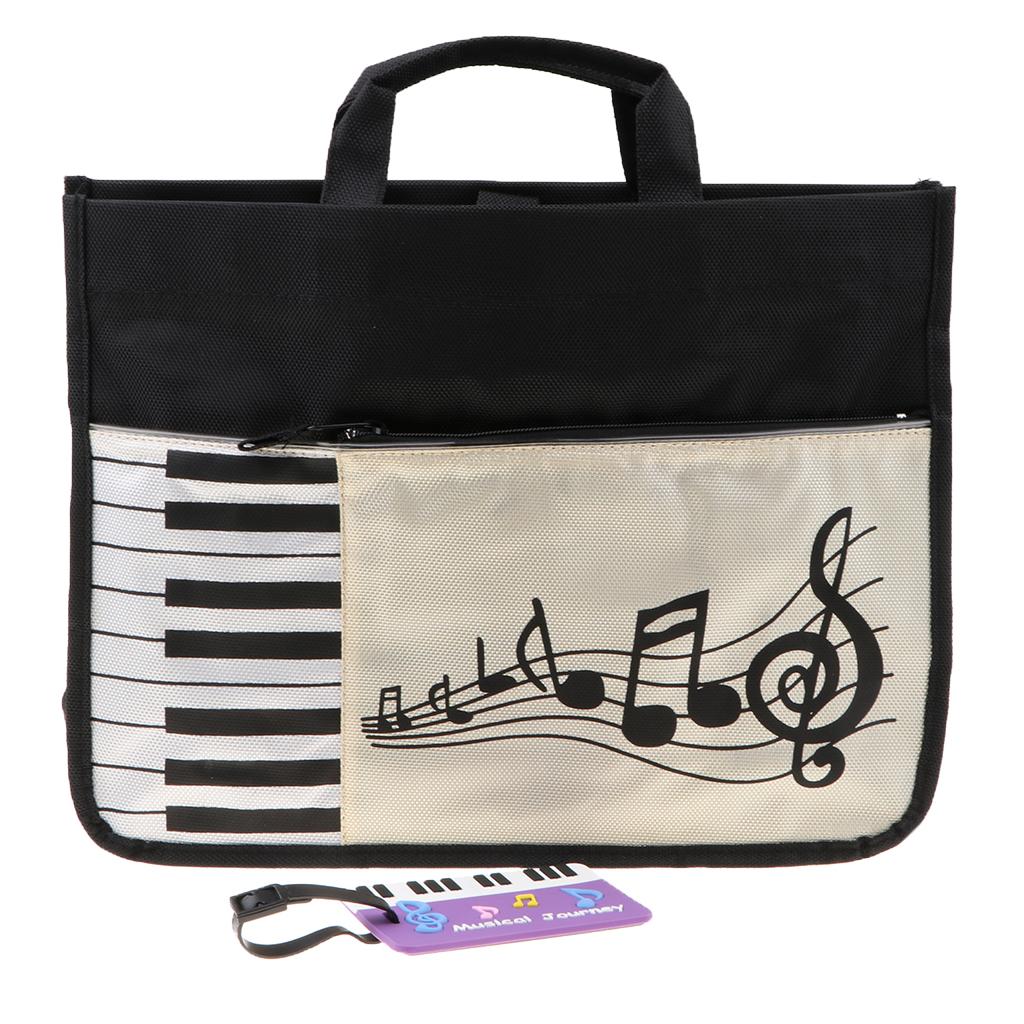 Sunnimix Nhạc Cụ Bàn Phím Piano Túi Cầm Tay Đeo Vai Túi Satchel
